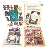 Books Embroidery Patchwork, Crafts, Recycling, Etc