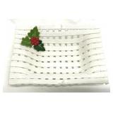 Nuova Capodimonte Holly Woven Porcelain Bowl