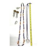 Fashion Jewelry Lot Rhinestones Necklaces Earrings