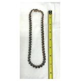 Milor 925 Italy Tri-Tone Textured Link Necklace