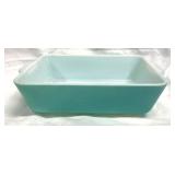 Pyrex Refrigerator Dish Turquoise Blue #503 MCM