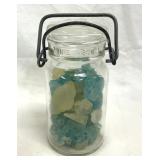 Jar of Sea Glass