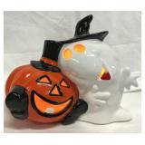 Light Up Halloween Pumpkin & Ghost Decoration
