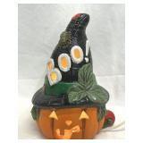 Light Up Halloween Pumpkin with BOO! Hat