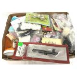 Craft Supplies Bells, Beads, Eyelashes, Birds, Etc