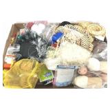 Craft Supplies Pom Poms, Hats, Hair, Doll Heads
