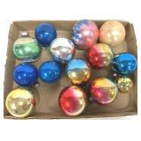 Vintage Christmas Ornaments Box Lot