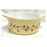 Pyrex Yellow Trailing Floral 475-B Casserole 2.5L