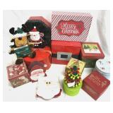 Christmas Gift Giving Containers Box Lot