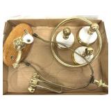 Box Assorted Hardware Brass & Porcelain Bathroom