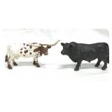 Schleich Texas Bull Figures Retired Toy