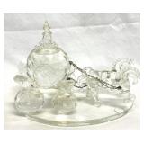 Shannon Crystal Cinderella Horse & Carriage Figure