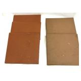 Terracotta & Unglazed Quarry Floor Tiles 6"x6"