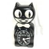 Vtg Kit Kat Electric Wall Clock Black Parts Only