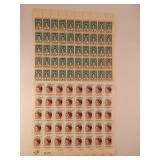 z (2) Sheets Nursing Clara Maass US STAMPS 4c 13c z (2) Sheets Nursing Clara Maass US STAMPS 4c 13c