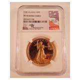 1986 US W Gold Eagle $50 NGC PF70 Ultra Cameo