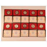 (10) 1974 Washinton Horatio Gates Pewter Medals (10) 1974 Washinton Horatio Gates Pewter Medals