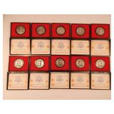 (10) 1974 Washinton Horatio Gates Pewter Medals