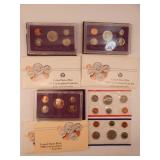 (6) 1988 US Mint Sets (3) Proof Sets (3) Unc. Sets