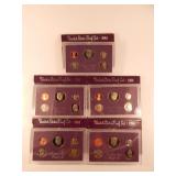 (5) 1984 United States Proof Set (5) 1984 United States Proof Set