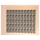 Full Sheet  (50) 1962 US 4c PROJECT MERCURY Stamps