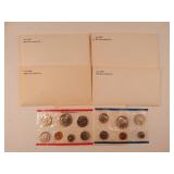 (5) 1981 United States Mint Uncirculated Coin Sets