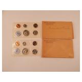 (2) 1957-P US Mint Uncirculated Sets (2) 1957-P US Mint Uncirculated Sets