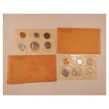 (2) 1962-P US Uncirculted Coin Sets (2) 1962-P US Uncirculted Coin Sets