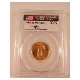 2016 W 25c Gold 100th Anniv First Day PCGS SP70 2016 W 25c Gold 100th Anniv First Day PCGS SP70