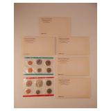(5) 1970 Uncirculated United States Coin Sets (5) 1970 Uncirculated United States Coin Sets