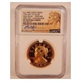 2017 225th Annv. Gold Coin NGC 70 Ultra Cameo 100$