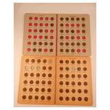 (2) Dansco Lincoln Penny Albums1910-1950 87 coins (2) Dansco Lincoln Penny Albums1910-1950 87 coins