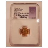 2016 W 10C 24K 1/10 OZ Coin NGC 70 Signed 2016 W 10C 24K 1/10 OZ Coin NGC 70 Signed