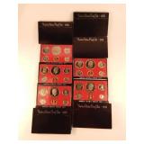 (5) 1976 United States Proof Sets (5) 1976 United States Proof Sets