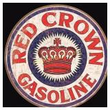 Red Crown Gas **NEW ALUMINUM STYLE**
