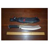 16.25" MOUNTAIN MACHETE SILVER BLADE