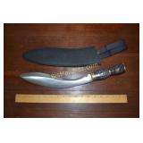 17" STAINLESS STEEL KUKRI