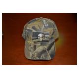 American Flag Punisher Cap -  Camo
