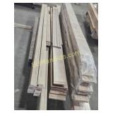 Bunk of White Oak Casing, Base & Flooring