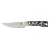 SPYDERCO BOW RVR G-10 BLK/WTE W/STH