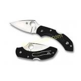 SPYDERCO DRAGONFLY2 BLACK FRN PLAIN