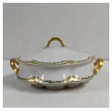Vintage Theodore Harviland Limoges Green Leaves