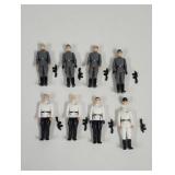 1980's Star Wars Imperial officers figurines with
