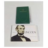 1991-2006 Abraham Lincoln Postcard Book And Poems