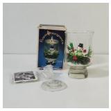 1970's Flame Buoyant Snowman Camdle unused with