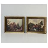 Vintage Print Reproductions The Mill and A