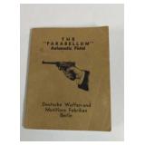 Vintage The Parabellum automatic Pistol Pocket