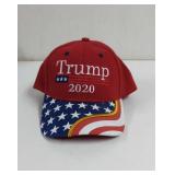 2020 Trump Red Flag Ajustable Hat