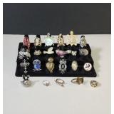 Costume Jewelry Rings most adjustable