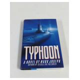1991 Typhoon Hardback Novel